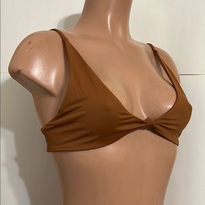 Toast Swim - Swim Bikini Top Brown M